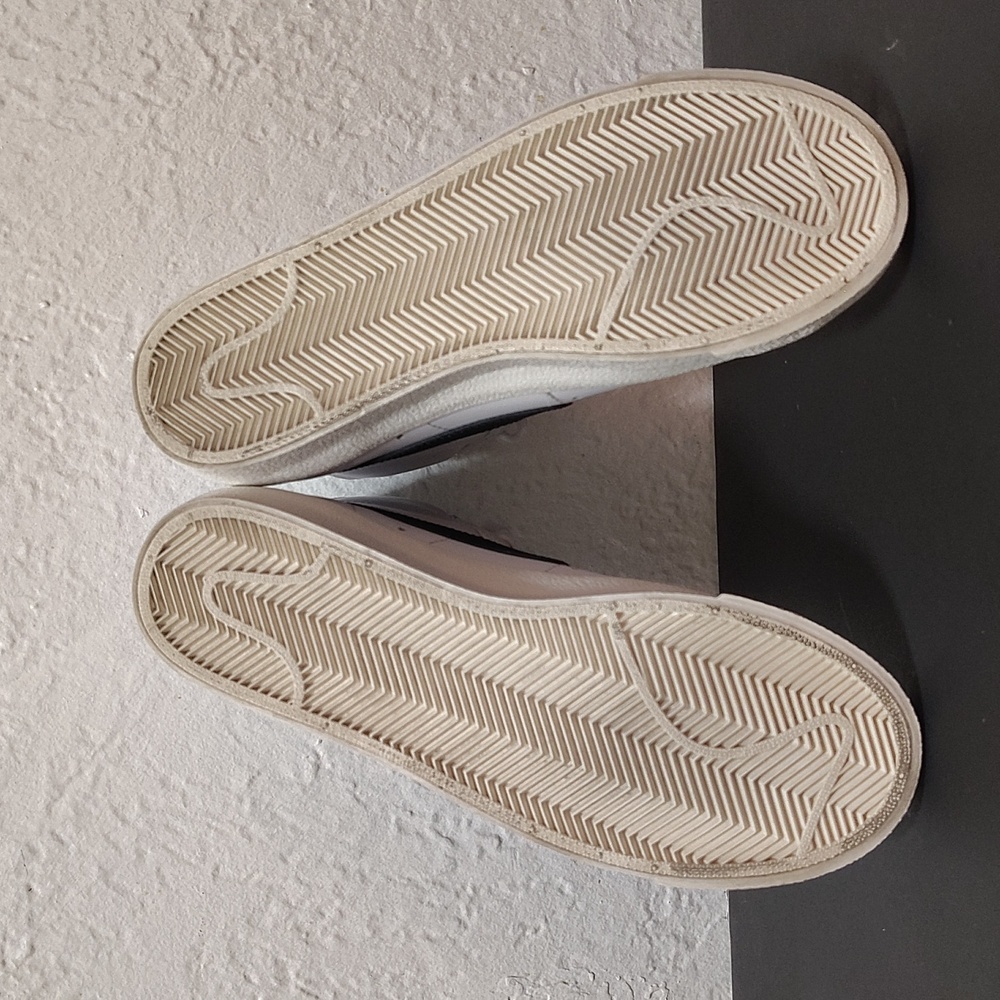 Nike Blazer Vintage White Black Sneakers Shoes Women's Size 8 - Picture 9 of 10